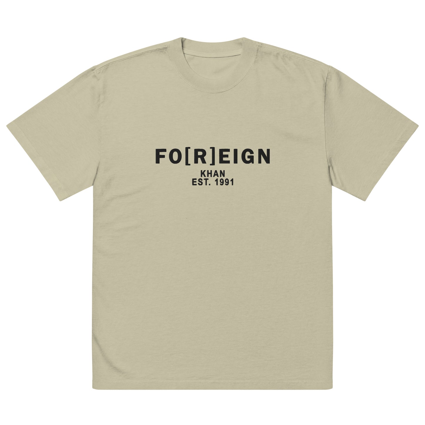 FOREIGN Embroidered Tee
