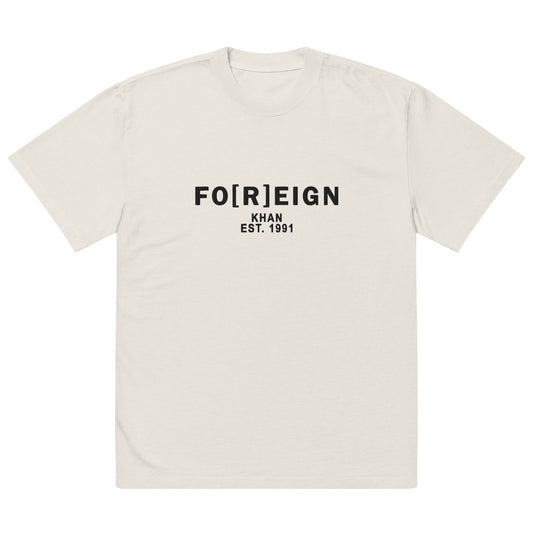 FOREIGN Embroidered Tee